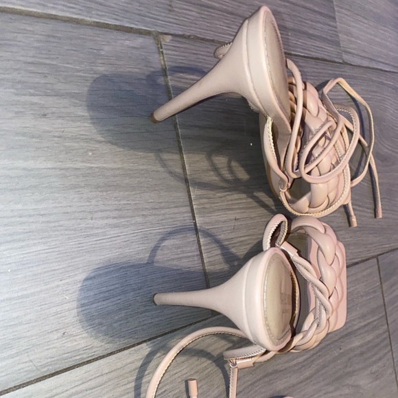 Fashion Nova Nude Strap heels - Picture 3 of 3